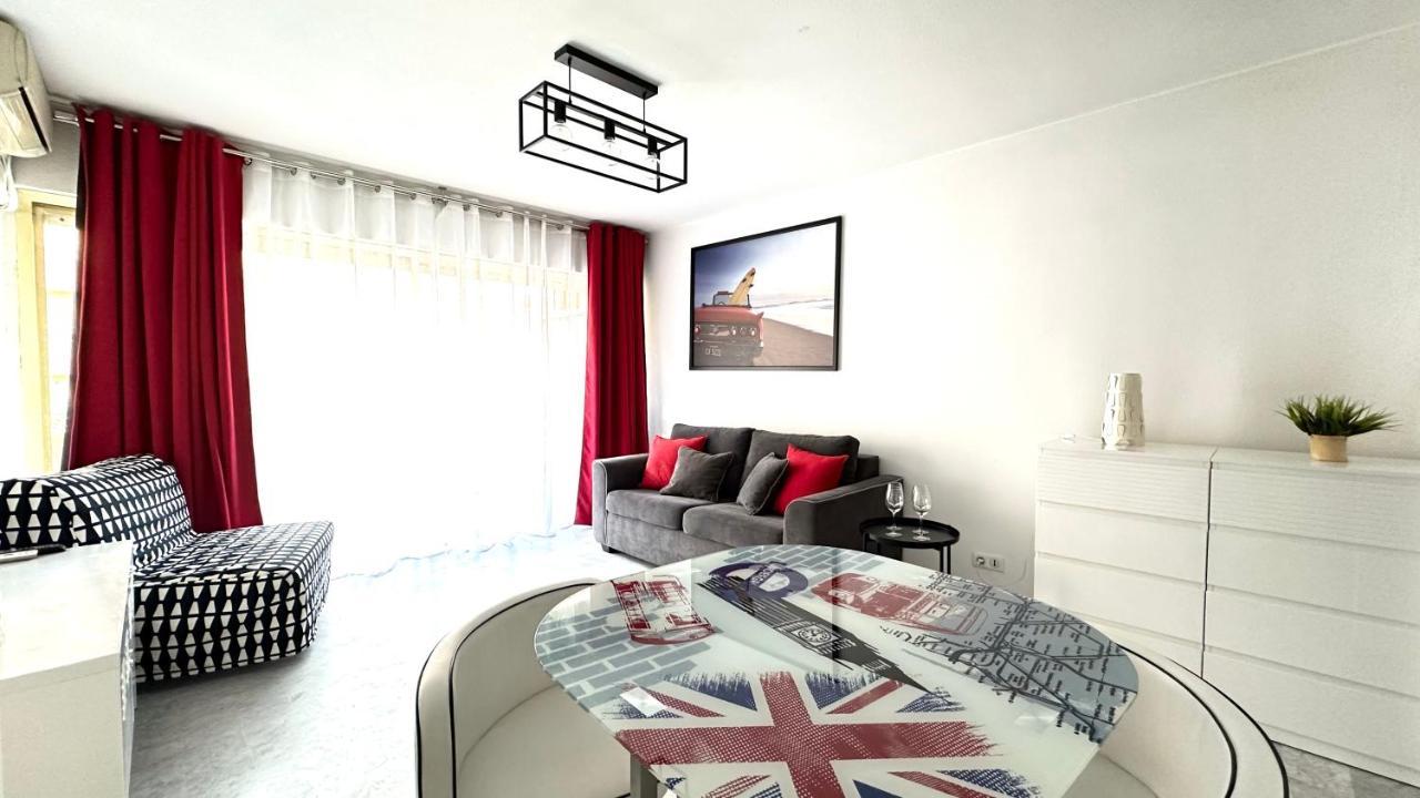 Beau Studio Centre Juan Les Pins A 300M Des Plages 昂蒂布 外观 照片